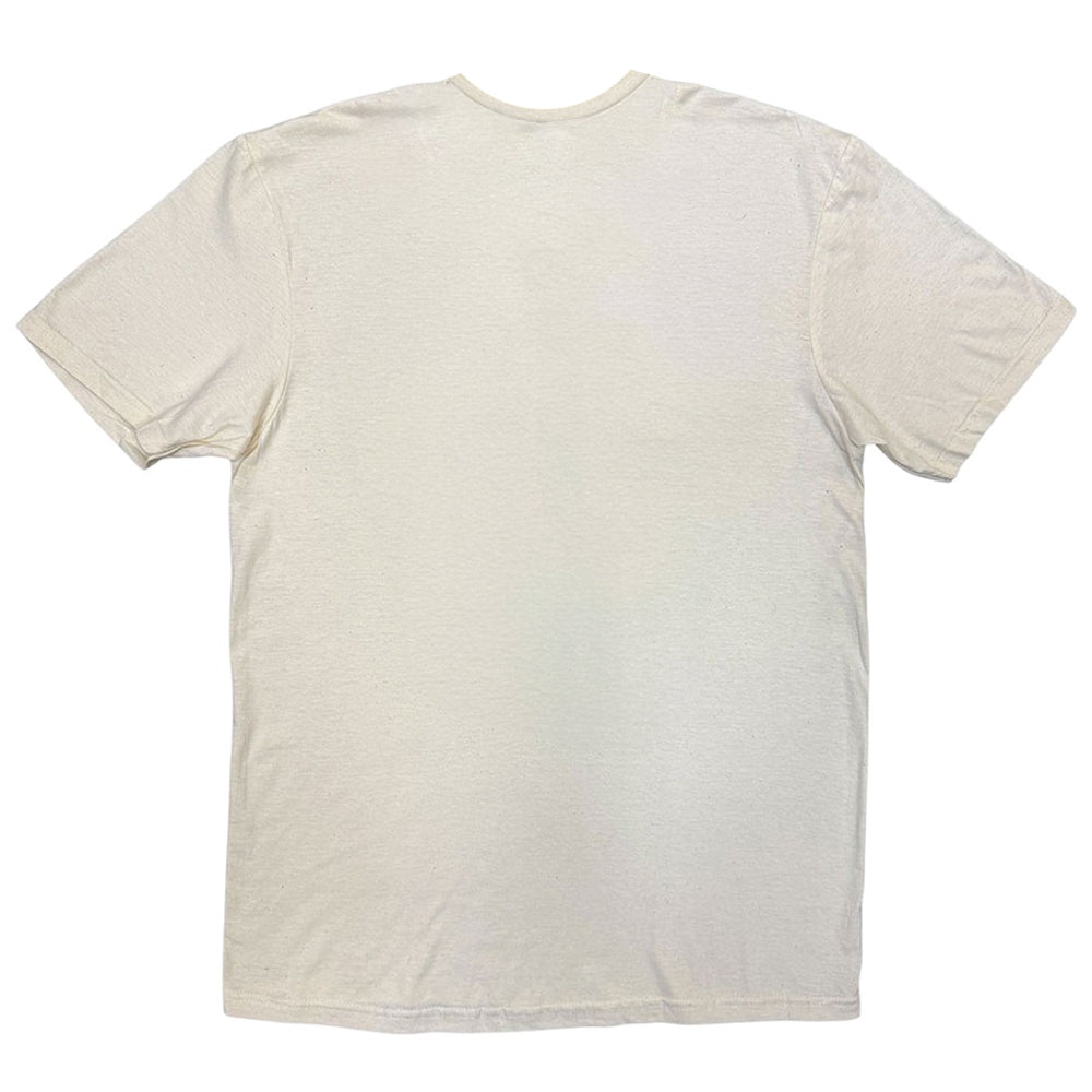 Natural - Back - The Rolling Stones Unisex Adult Houston T-Shirt