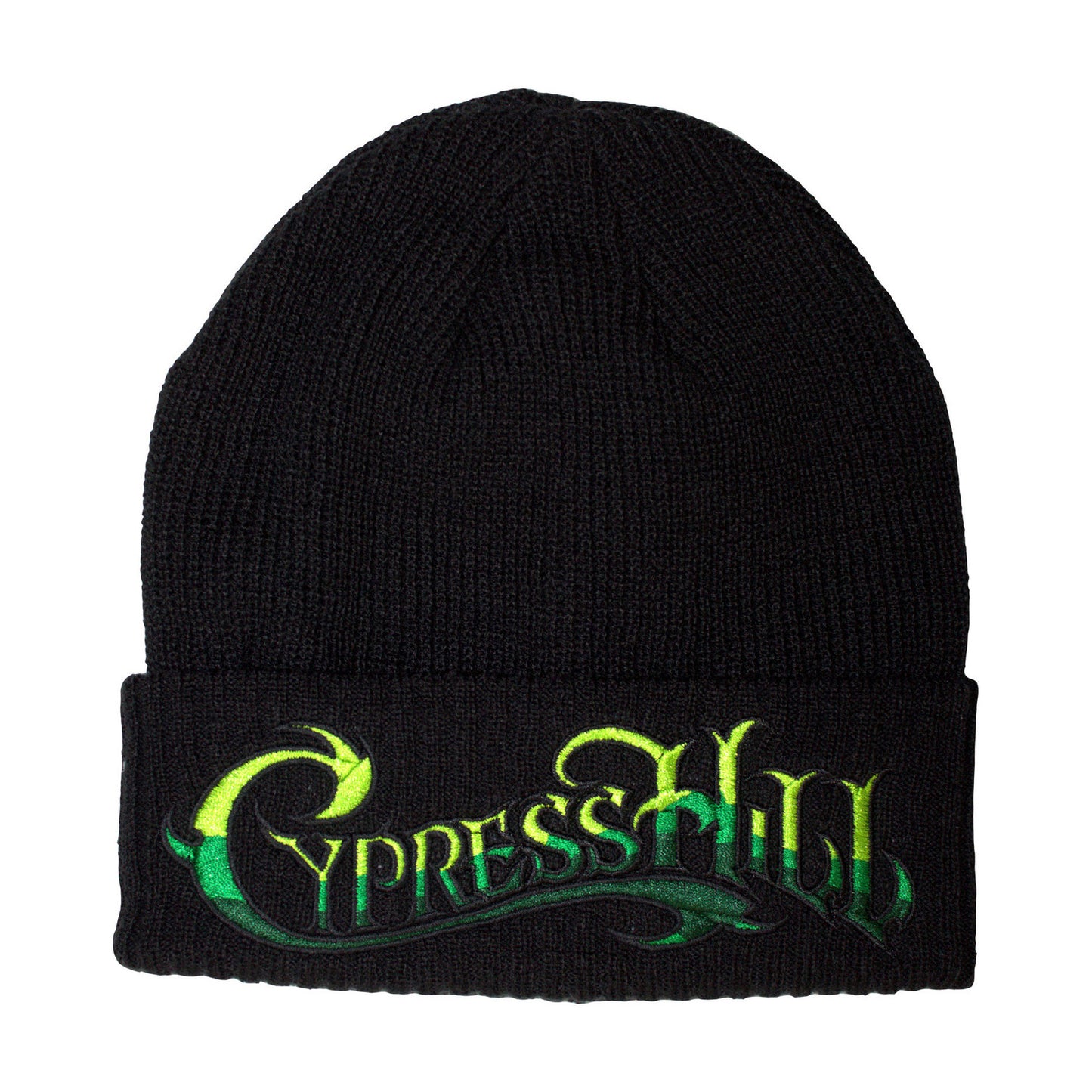 Black - Front - Cypress Hill Unisex Adult Logo Beanie