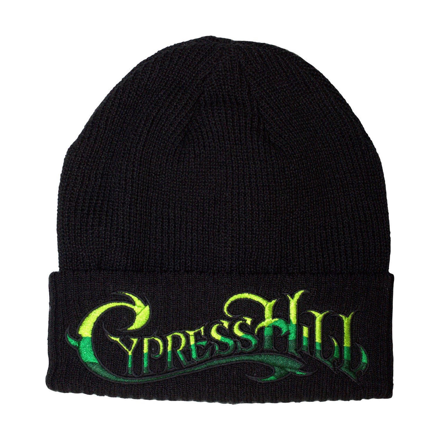 Black - Front - Cypress Hill Unisex Adult Logo Beanie