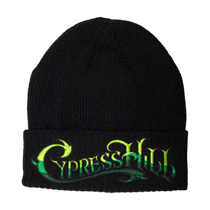 Black - Front - Cypress Hill Unisex Adult Logo Beanie