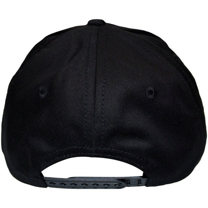 Black - Back - The Damned Unisex Adult Arched Logo Baseball Cap