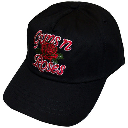 Black - Front - Guns N Roses Unisex Adult Appetite For Destruction Rose Baseball Cap