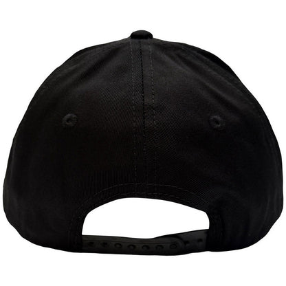 Black - Back - Metallica Unisex Adult Text Logo Baseball Cap