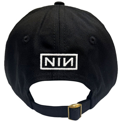 Black - Back - Nine Inch Nails Unisex Adult Sin Logo Baseball Cap