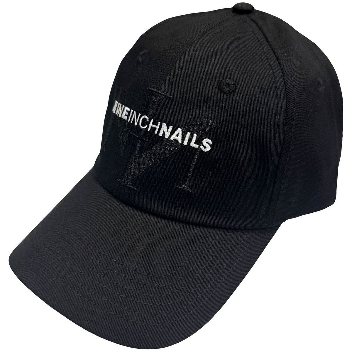Black - Front - Nine Inch Nails Unisex Adult Sin Logo Baseball Cap