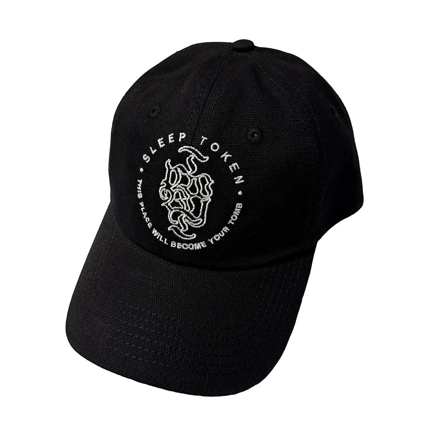 Black - Front - Sleep Token Unisex Adult Tomb Baseball Cap