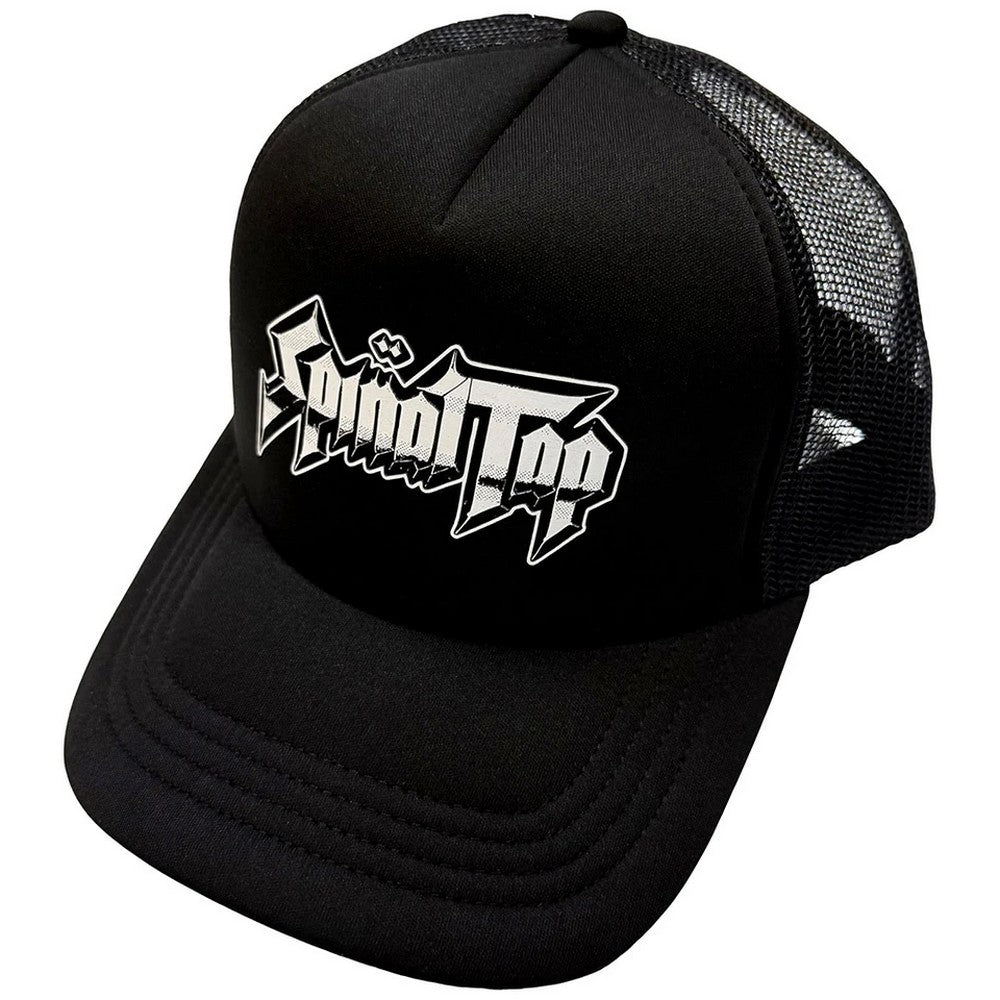 Black - Front - Spinal Tap Unisex Adult Logo Mesh Back Trucker Cap