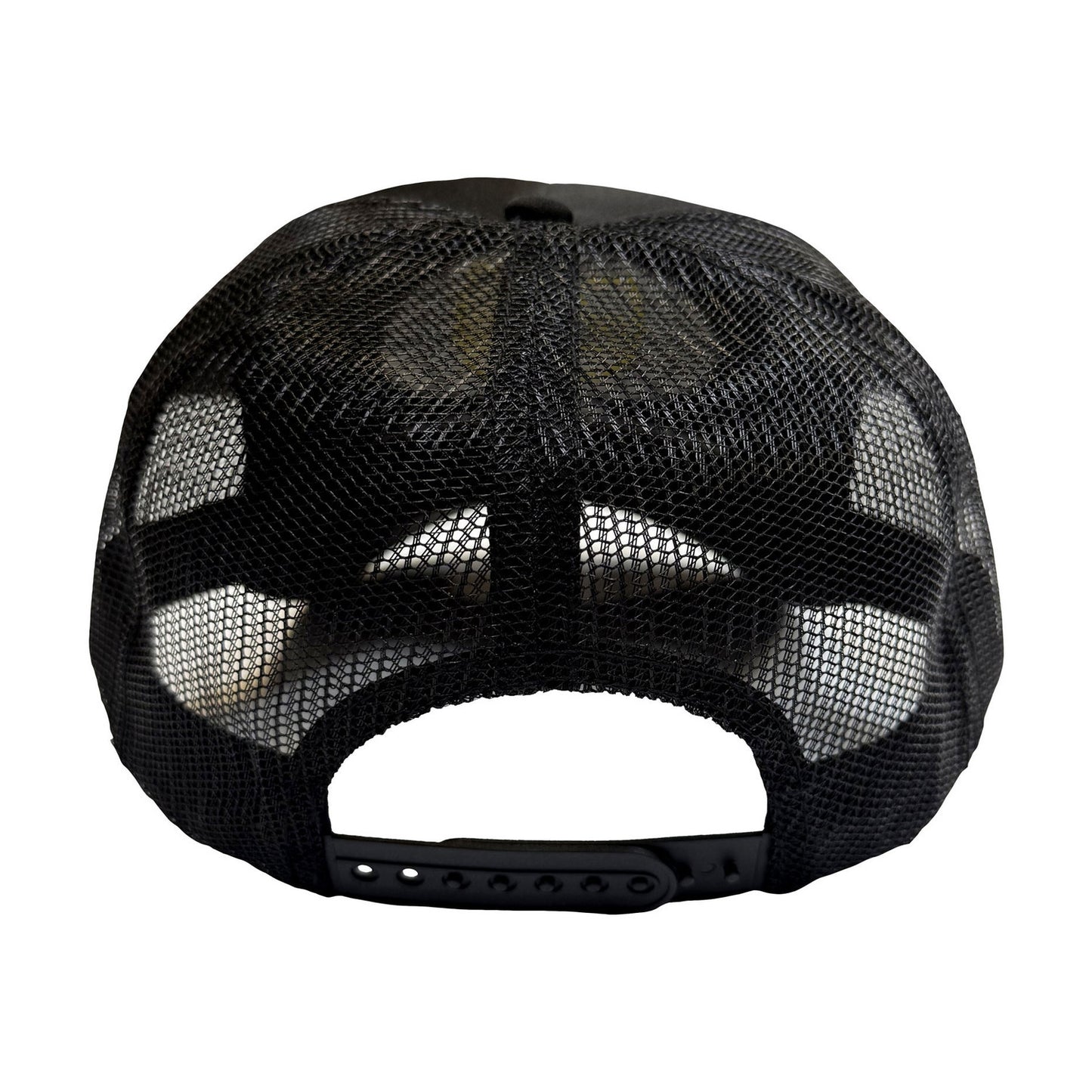 Black - Back - Wu-Tang Clan Unisex Adult Forever Worldwide Mesh Back Trucker Cap