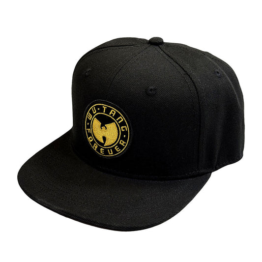 Black - Front - Wu-Tang Clan Unisex Adult Forever Back Print Baseball Cap