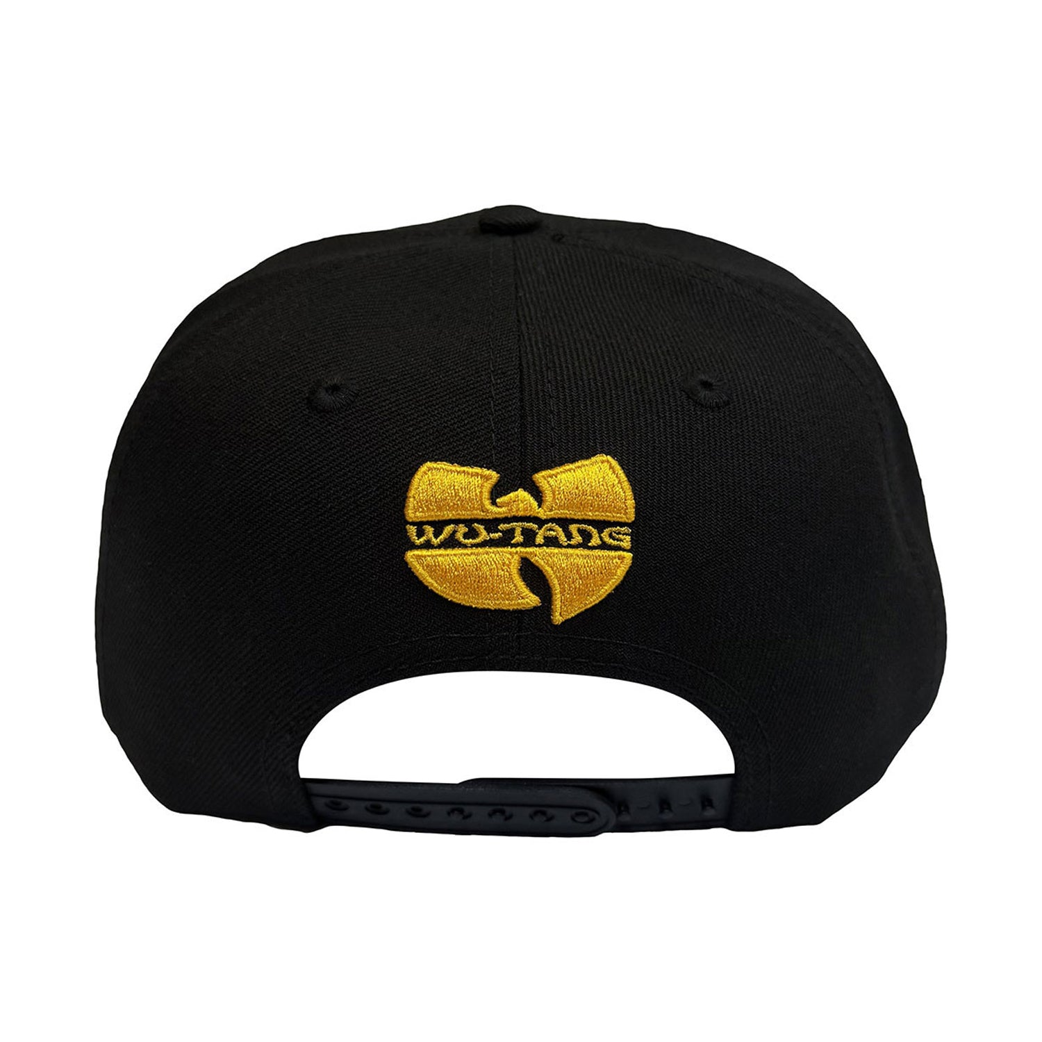 Black - Back - Wu-Tang Clan Unisex Adult 1993 Back Print Snapback Cap