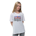 White - Side - The Beatles Childrens-Kids Vintage Logo T-Shirt