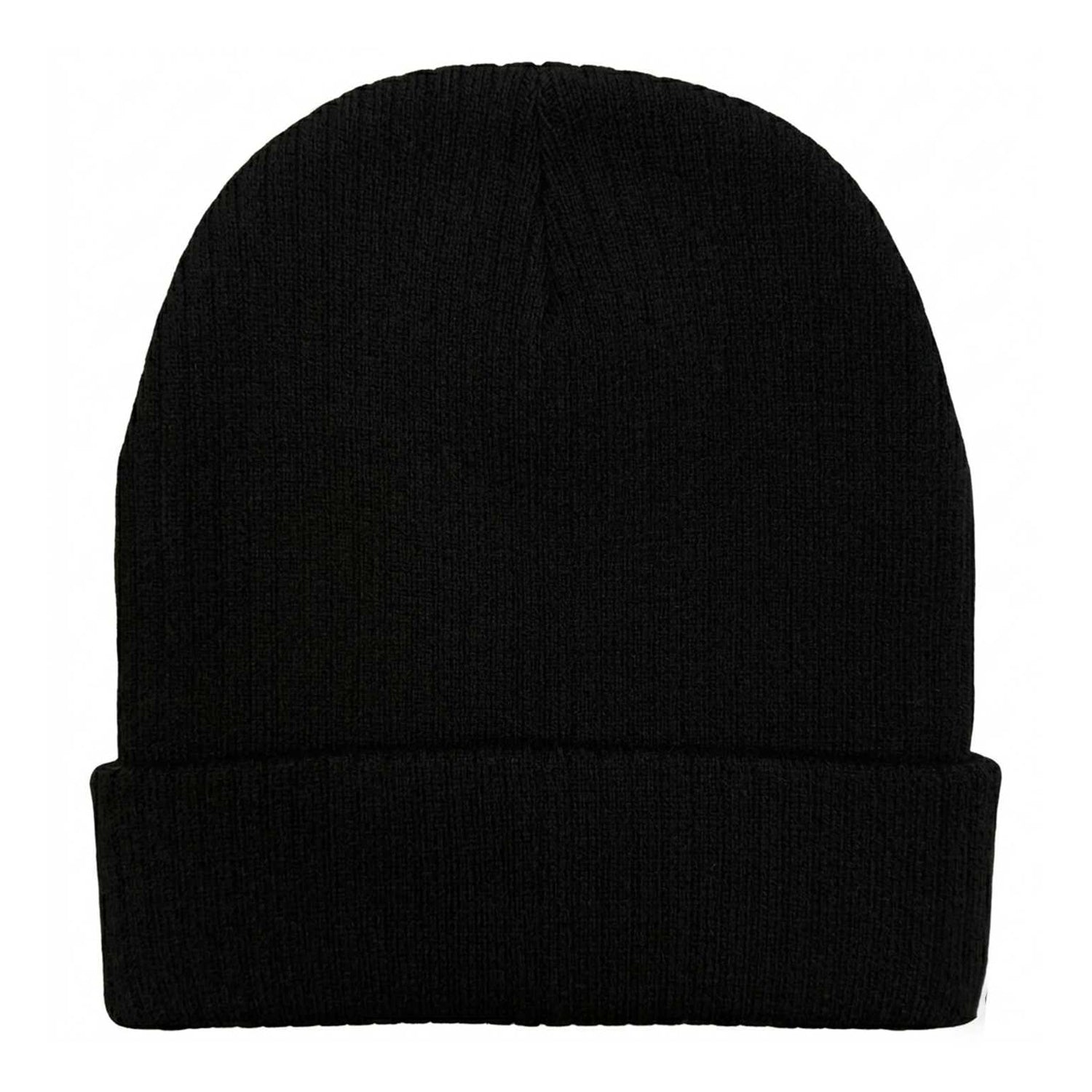 Black - Back - Overnight Angels Crew Logo Beanie