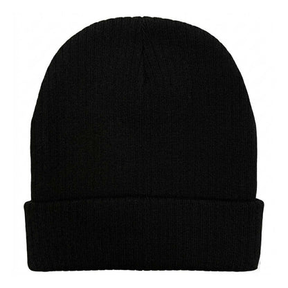 Black - Back - Overnight Angels Crew Logo Beanie