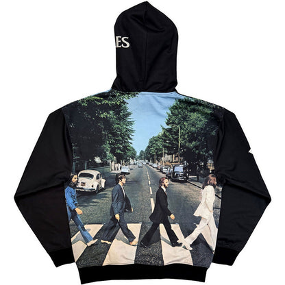 Black - Back - The Beatles Unisex Adult Abbey Road Hoodie