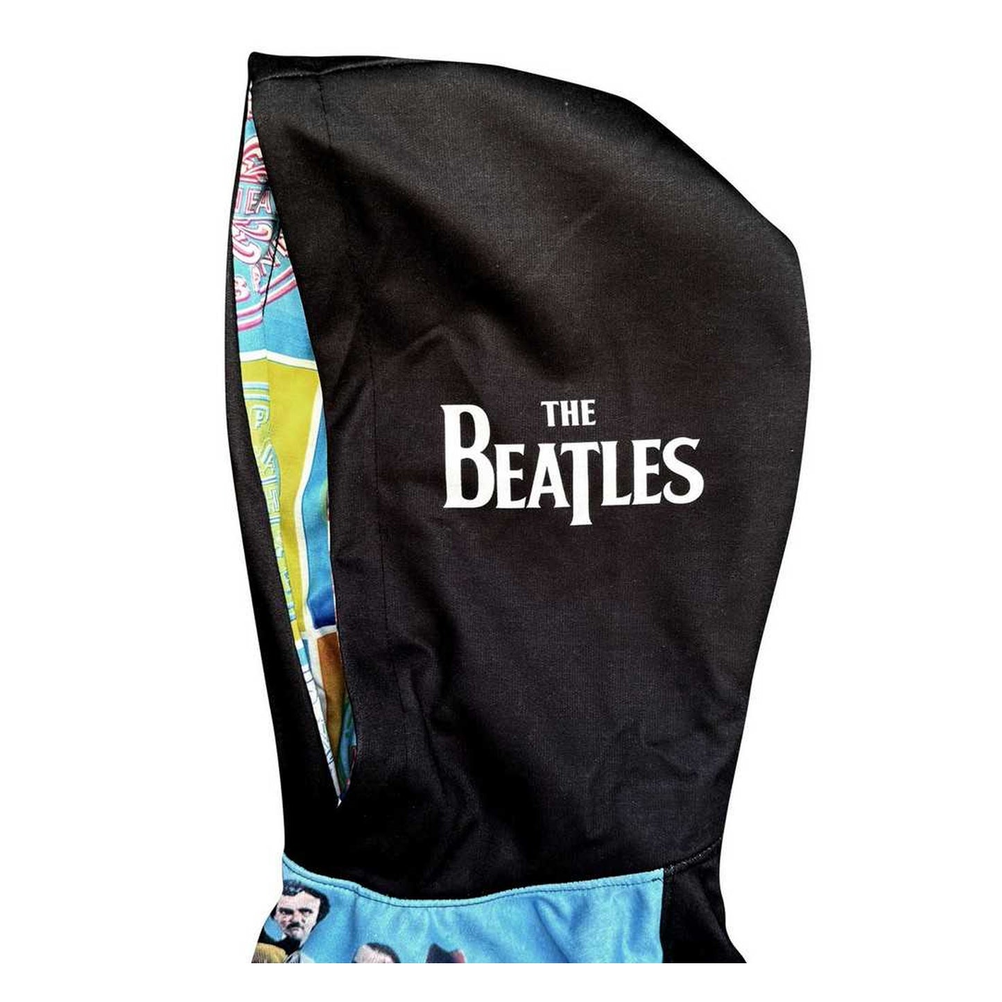 Black - Side - The Beatles Unisex Adult Sgt Pepper Hoodie