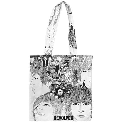 White - Front - The Beatles Revolver Cotton Tote Bag