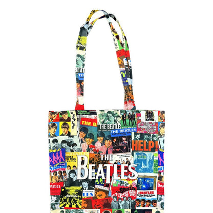 Black - Back - The Beatles Single Covers Cotton Tote Bag