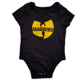 Black - Front - Wu-Tang Clan Baby Logo Babygrow