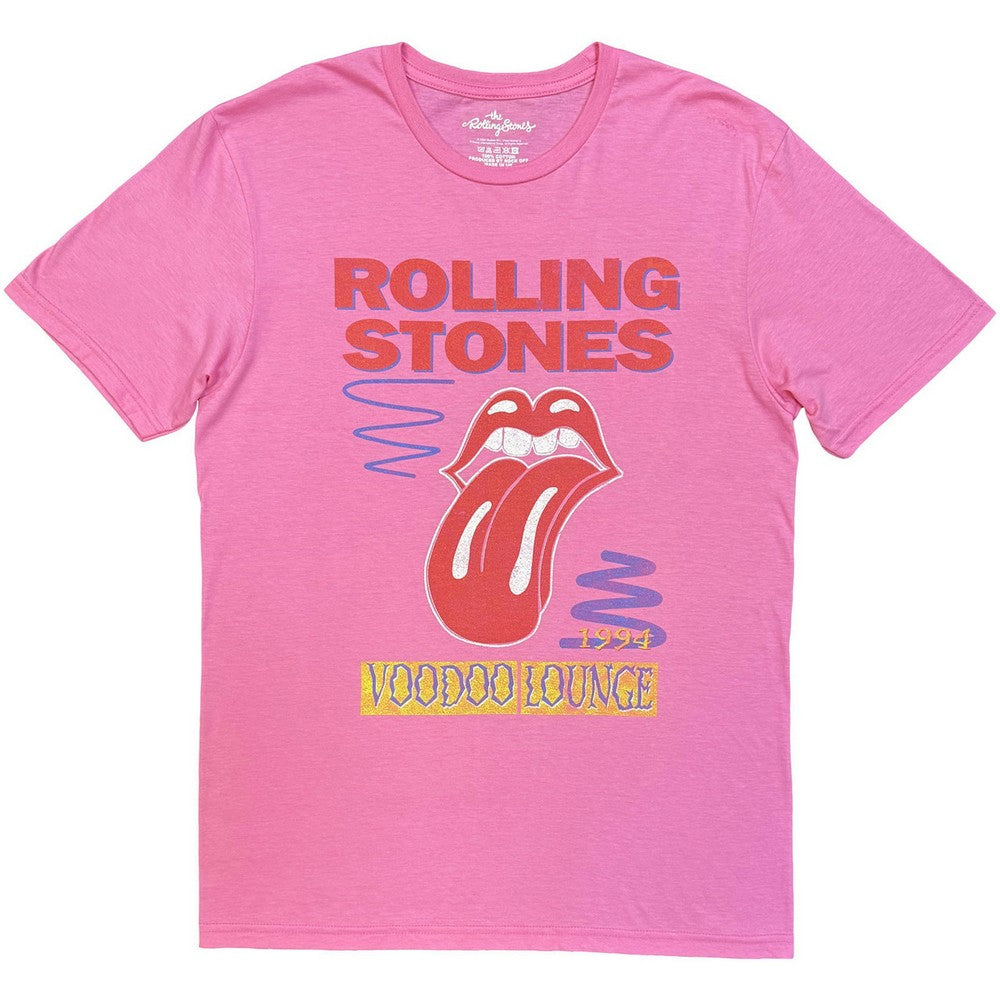 Pink - Front - The Rolling Stones Unisex Adult Voodoo Lounge 1999 T-Shirt