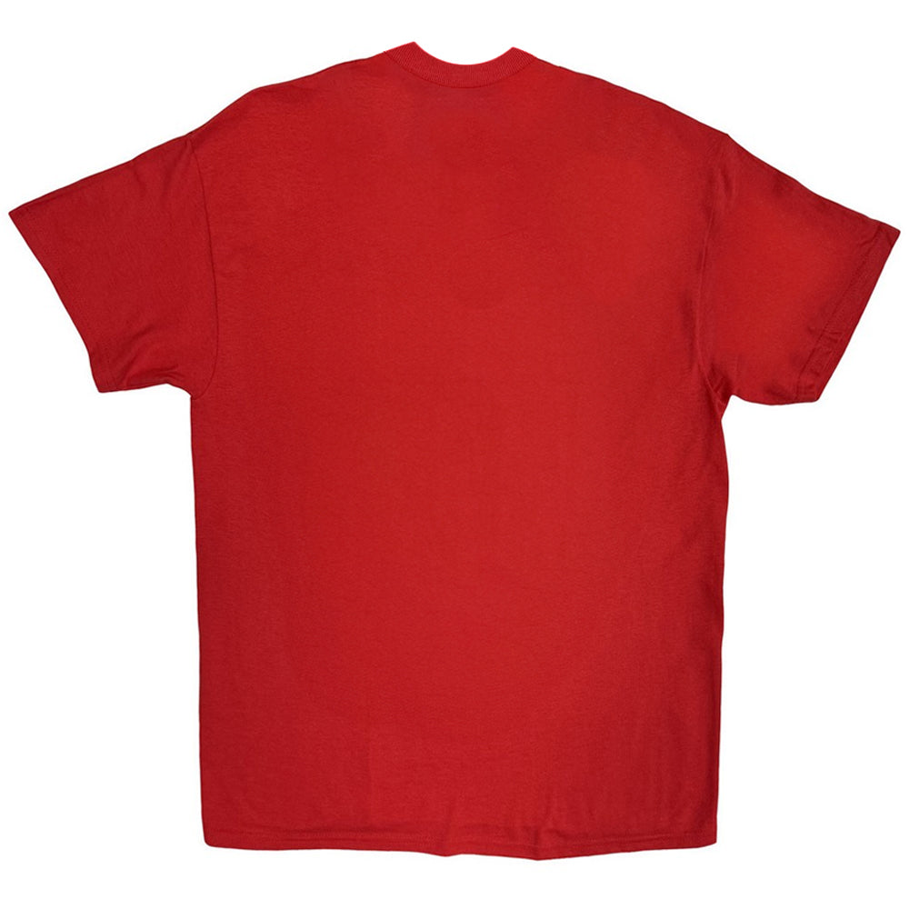 Red - Back - Gang Of Four Unisex Adult Logo T-Shirt