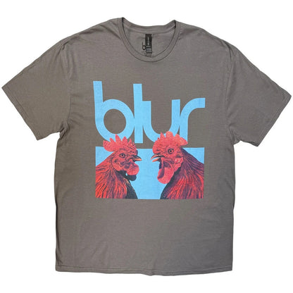 Charcoal Grey - Front - Blur Unisex Adult Hens Teeth T-Shirt
