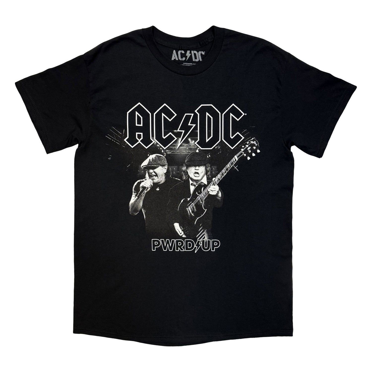 Black - Front - AC-DC Unisex Adult North American Tour ´25 Back Print T-Shirt