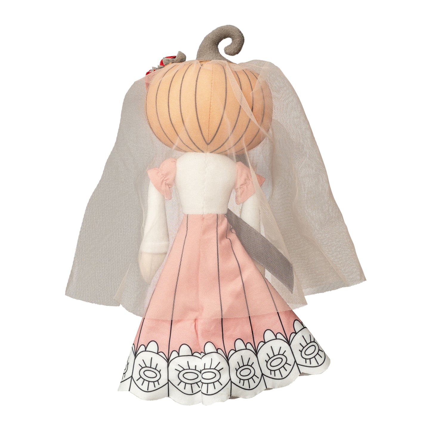 Multicoloured - Back - My Charming Dead Pumpkinella Plush Toy (Pack of 6)