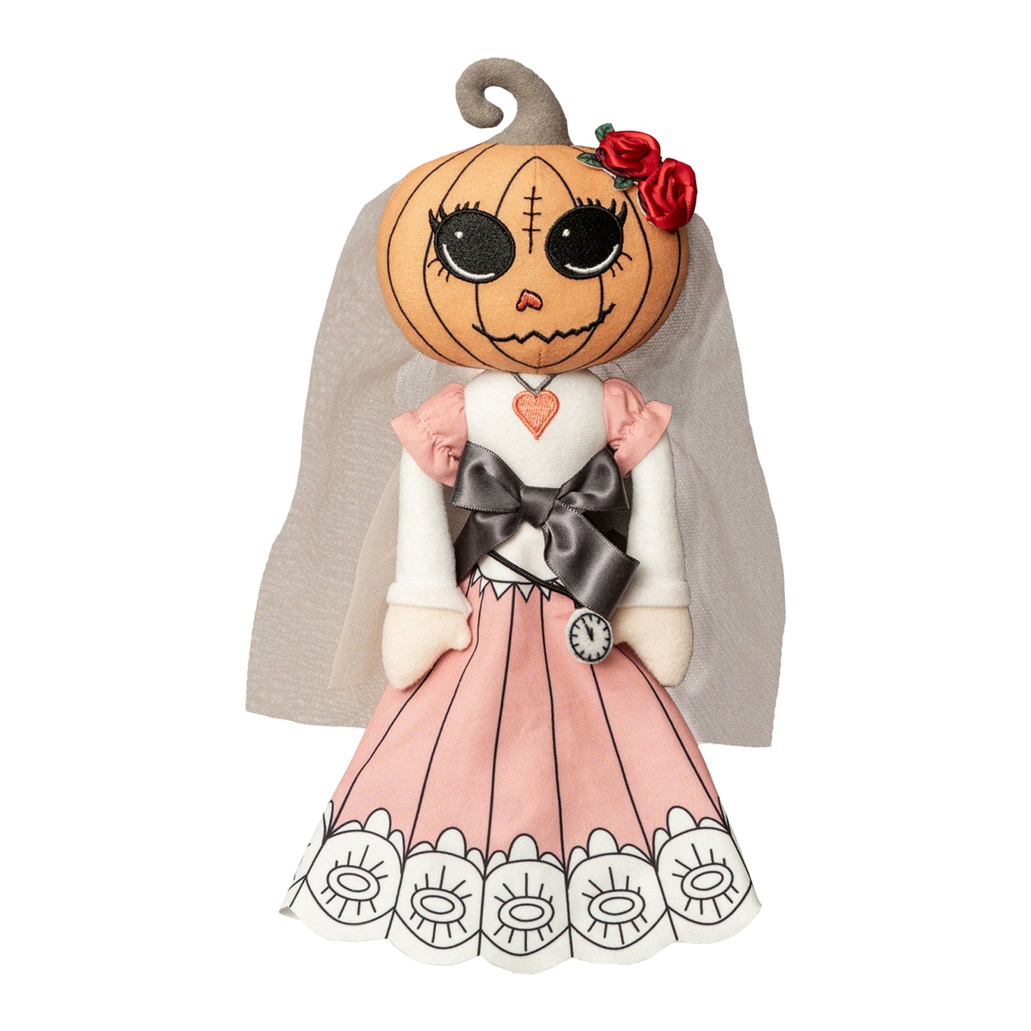 Multicoloured - Front - My Charming Dead Pumpkinella Plush Toy (Pack of 6)