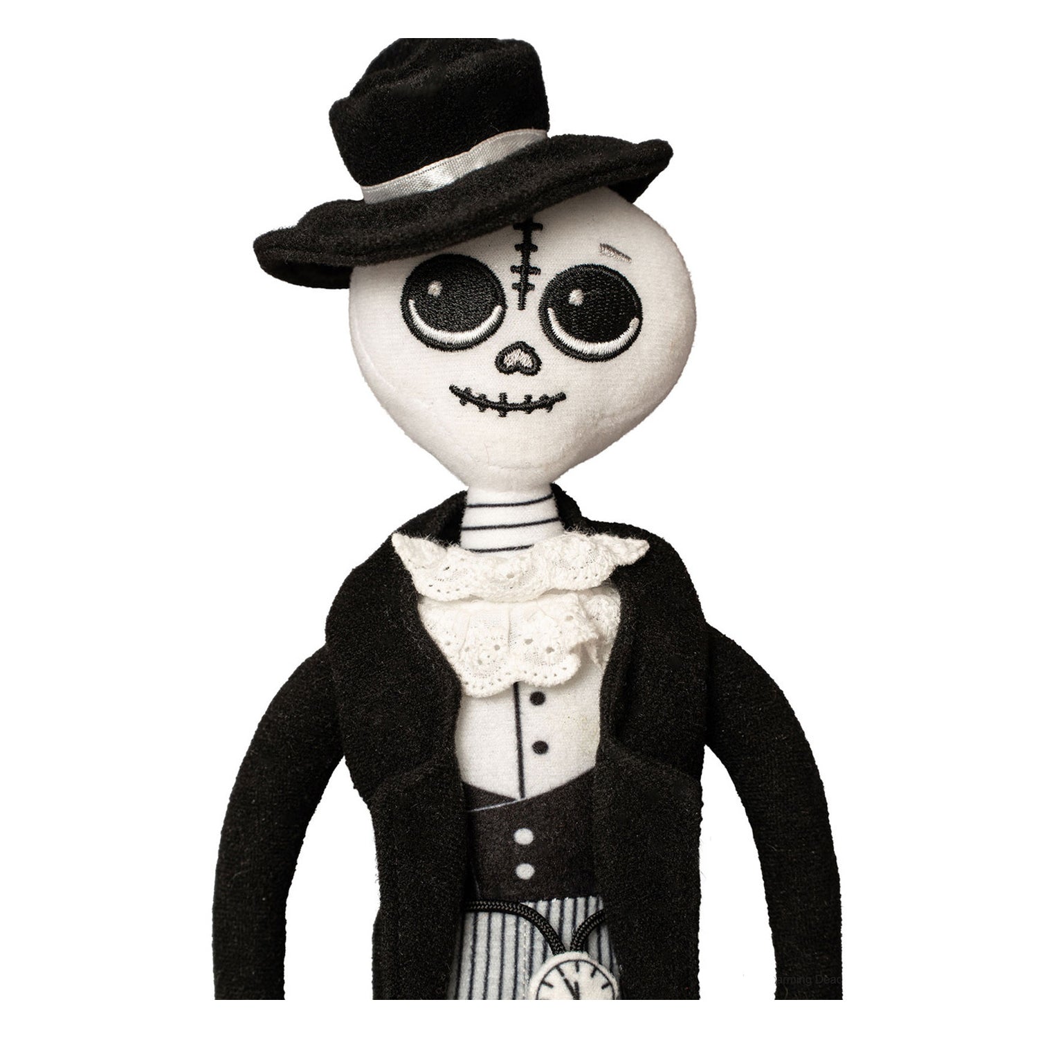 Black-White - Side - My Charming Dead Papa Dread Plush Toy (Pack of 6)