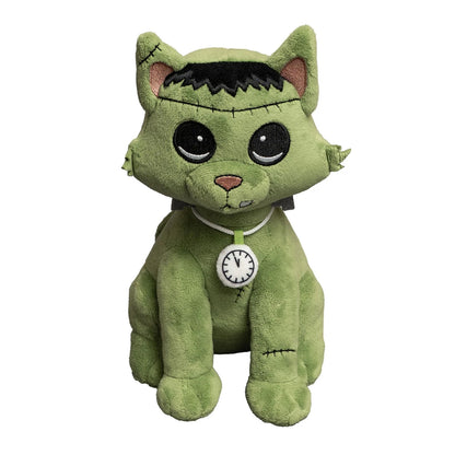 Green - Front - My Charming Dead Felinestein Plush Toy (Pack of 6)
