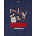 Navy Blue - Side - Queen Unisex Adult Killer Queen T-Shirt
