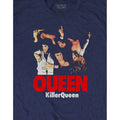 Navy Blue - Side - Queen Unisex Adult Killer Queen T-Shirt