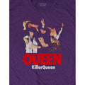 Purple - Side - Queen Unisex Adult Killer Queen T-Shirt