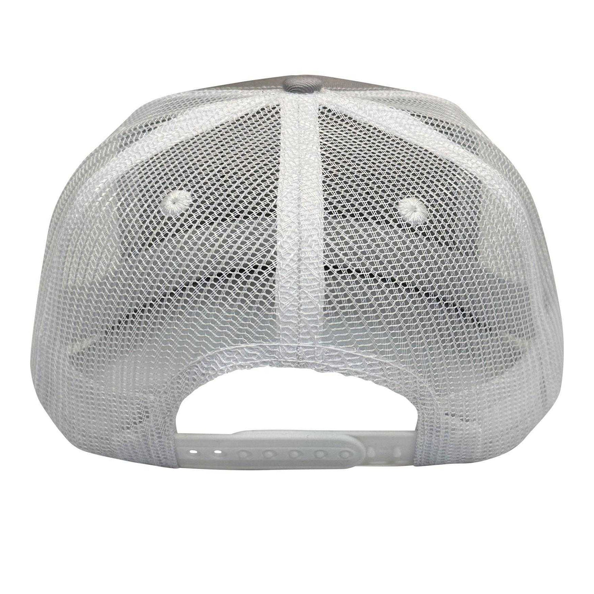 Grey-White - Back - Metallica Squindo Since 81 Mesh Snapback Baseball Cap