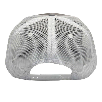 Grey-White - Back - Metallica Squindo Since 81 Mesh Snapback Baseball Cap