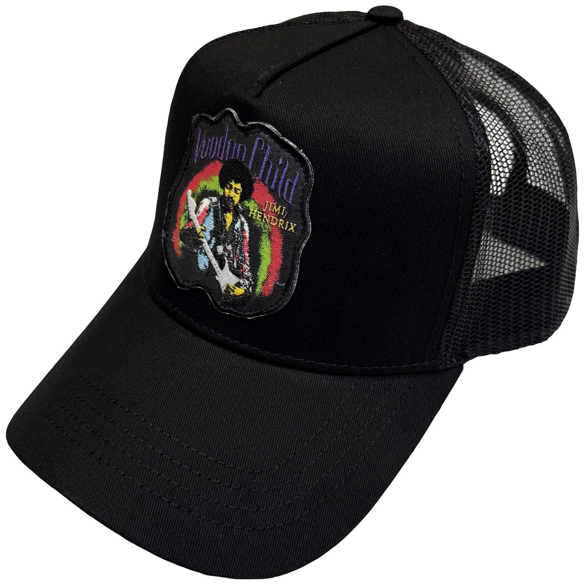 Black - Front - Jimi Hendrix Voodoo Child Trucker Cap