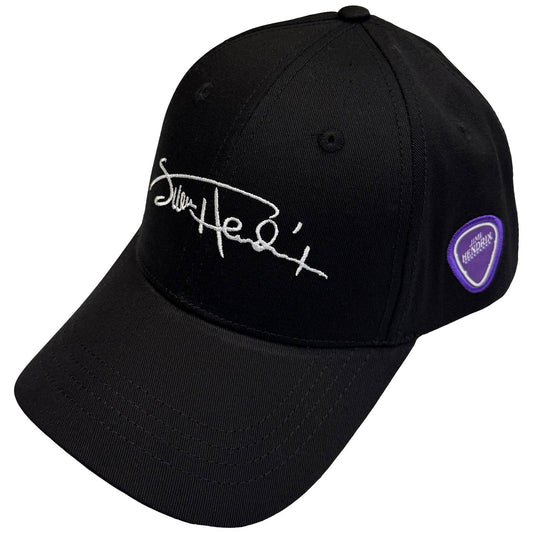 Black - Front - Jimi Hendrix Signature Logo Baseball Cap