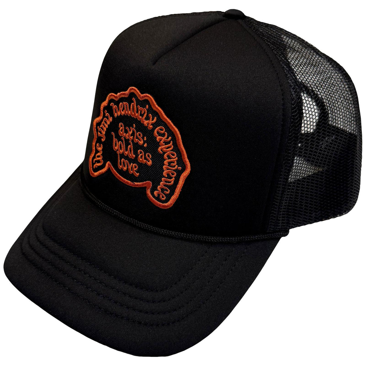 Black - Front - Jimi Hendrix Axis Bold As Love Trucker Cap