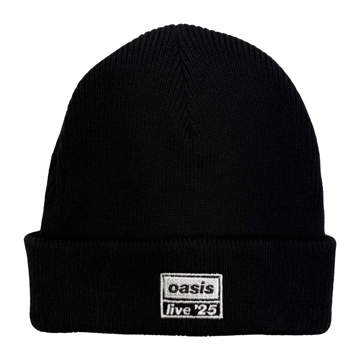 Black - Front - Oasis Unisex Adult Live ´25 Beanie