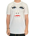 White - Front - Prince Unisex Adult Faces & Doves T-Shirt