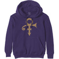 Purple - Front - Prince Unisex Adult Symbol Hoodie