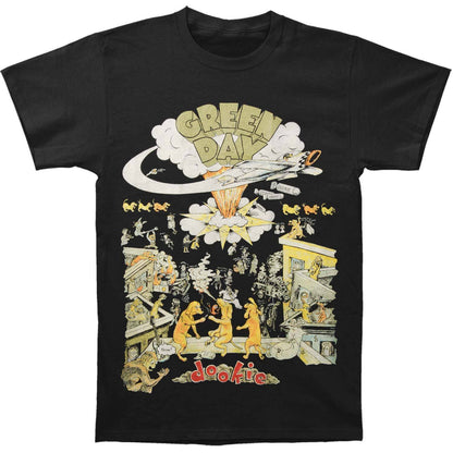 Black - Front - Green Day Unisex Adult 1994 Tour T-Shirt