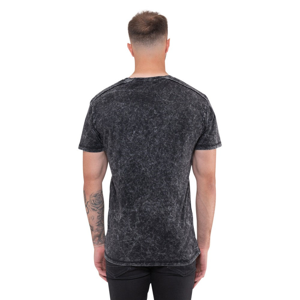 Black - Back - Ramones Unisex Adult Wash Collection Presidential Seal T-Shirt