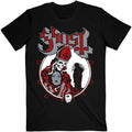 Black - Front - Ghost Unisex Adult Hi-Red Possession T-Shirt