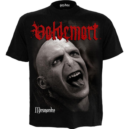 Black - Back - Spiral Direct Unisex Adult Morsmordre Voldemort Harry Potter T-Shirt