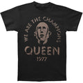 Black - Front - Queen Unisex Adult We Are The Champions T-Shirt