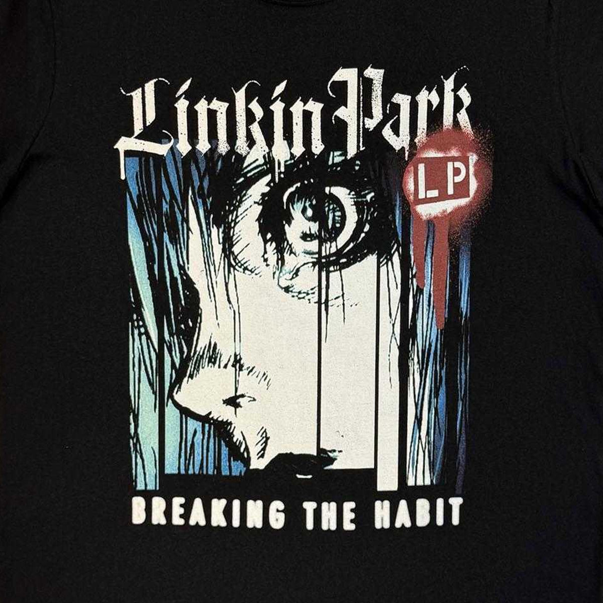 Black - Side - Linkin Park Unisex Adult Face T-Shirt