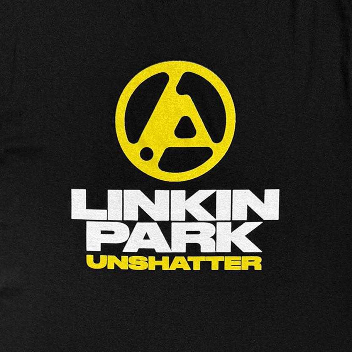 Black - Side - Linkin Park Unisex Adult Unshatter Track List T-Shirt