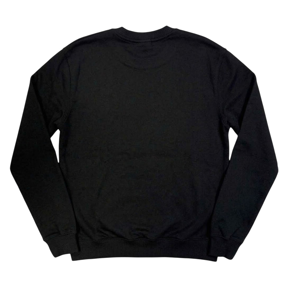 Black - Back - Oasis Unisex Adult Paper Cut-Out Photo Vintage Logo Sweatshirt