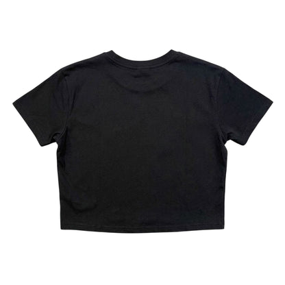 Black - Back - Linkin Park Womens-Ladies Unshatter Crop Top